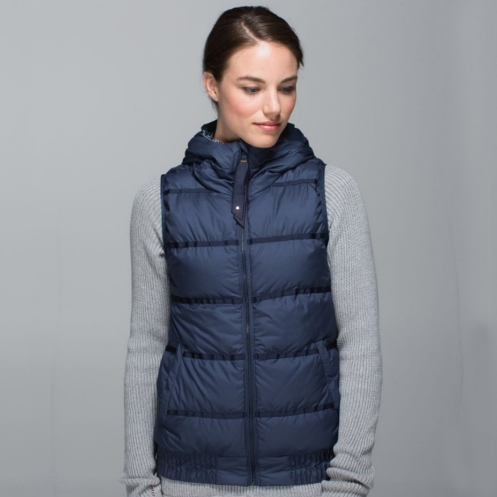 Lululemon Chilly chill Puff Reversible Vest